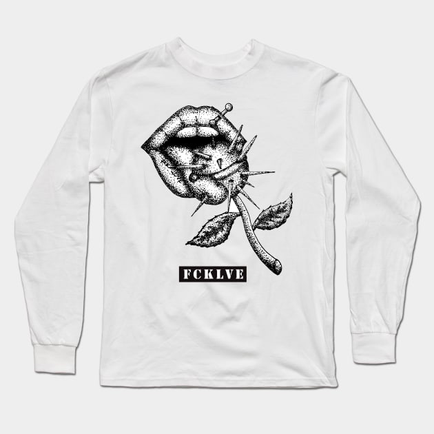 FCKLOVE Long Sleeve T-Shirt by worldenemies